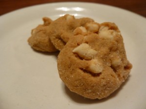 White Chocolate Chip Butterscotch Pudding Gingerdoodle cookies