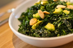 Sweet Kale Avocado Salad