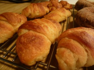 Buttery vegan cronuts and croissants