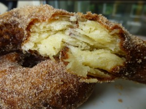 Cinnamon sugar cronut