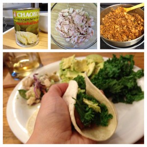 low sodium pulled jackfruit tacos